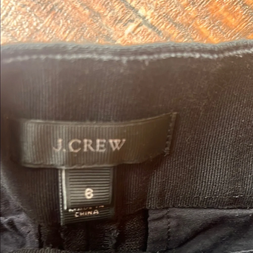 J. Crew Black High Waist Shorts with Tailored Pleats - size 6 - Picture 3 of 12
